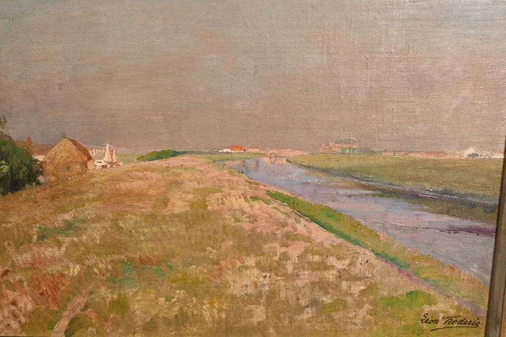 Sei paesaggi. Nafraiture - Carmelo nelle Fiandre, Heist sur Mer, Paesaggio a Nafraiture (1895), Heist, Ardenne 5